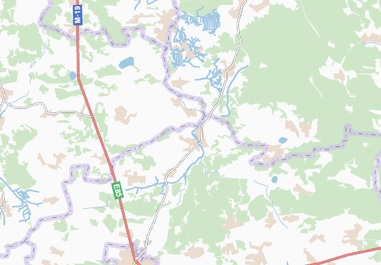 Mapa Lyubche