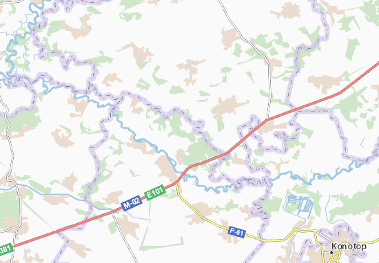 Karte Stadtplan Bondari