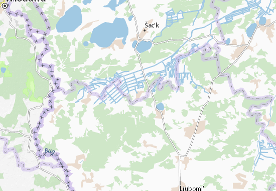 Mapa Samiilychi