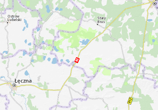 Urszulin Map