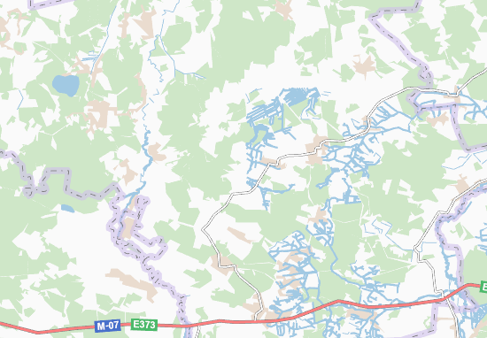 Berestivka Map