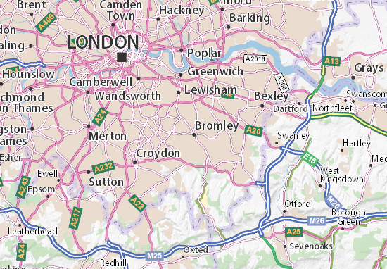 Bromley Map