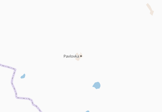 Kaart Plattegrond Pavlovka