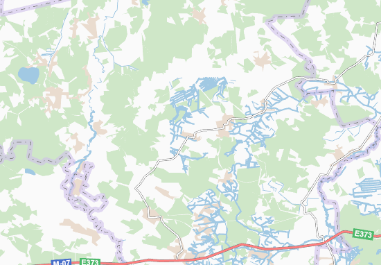 Karte Stadtplan Dovhovolya