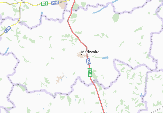 Medvenka Map