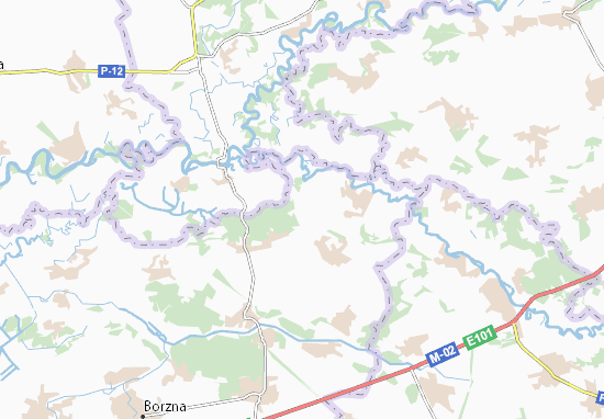 Dobropillya Map