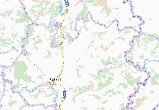 Karte Stadtplan Rudnjeve
