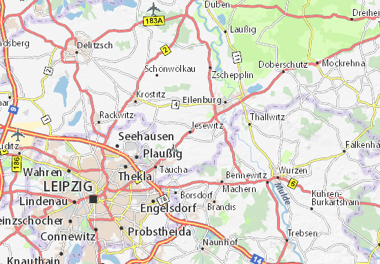 Jesewitz Map