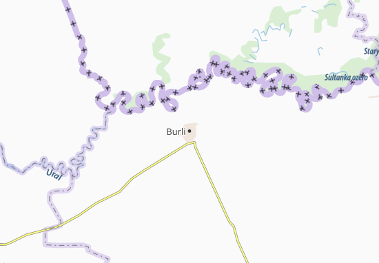 Karte Stadtplan Burli