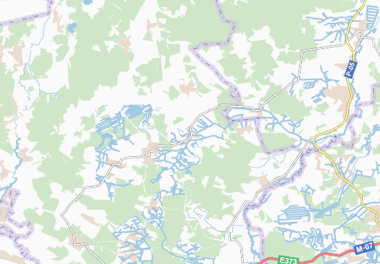 Karte Stadtplan Kanonychi