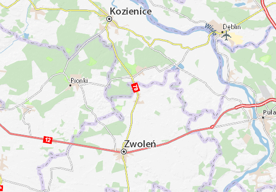 Karte Stadtplan Policzna