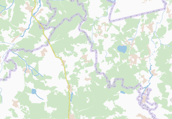 Kaart Plattegrond Serkhiv