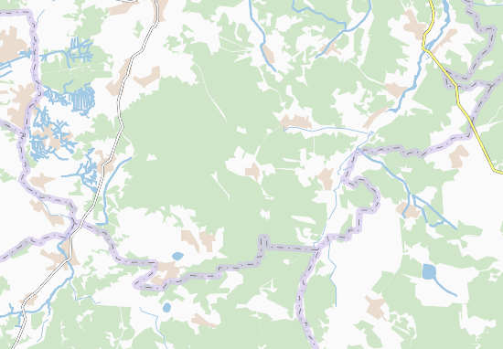 Karte Stadtplan Verkhy