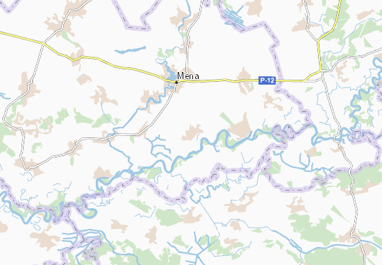 Karte Stadtplan Kukovychi