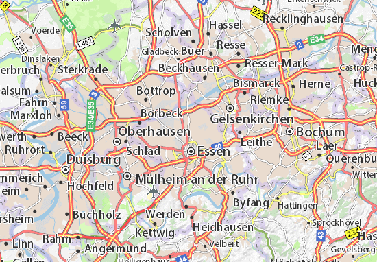 Altenessen-Süd Map
