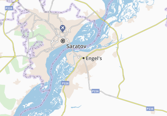 Karte Stadtplan Engel&#x27;s