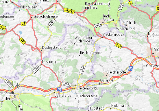 Bischofferode Map