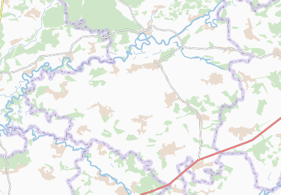 Mapa Yehorivka