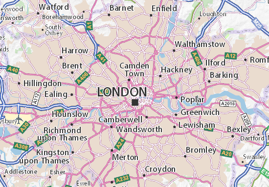 Mapa Covent Garden