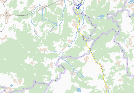Karte Stadtplan Borovne
