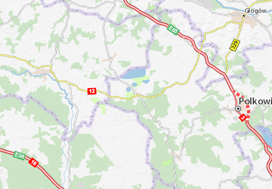 Karte Stadtplan Przemków