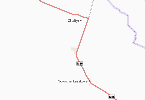 Kaart Plattegrond Astrakhan