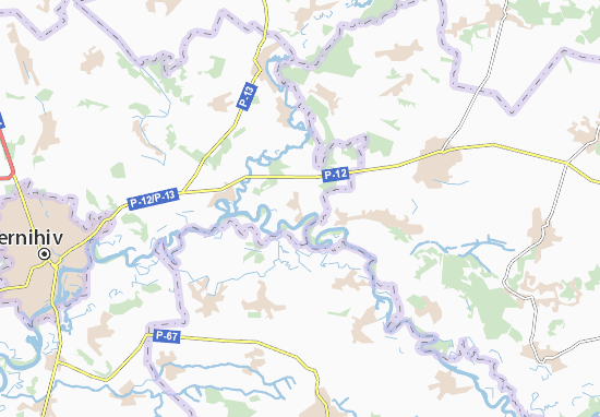 Boromyky Map
