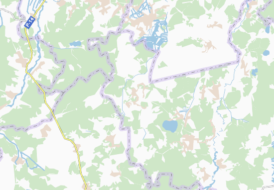 Karte Stadtplan Ozertsi