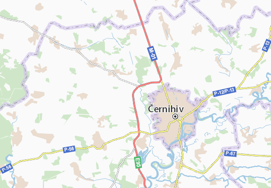 Novyi Bilous Map