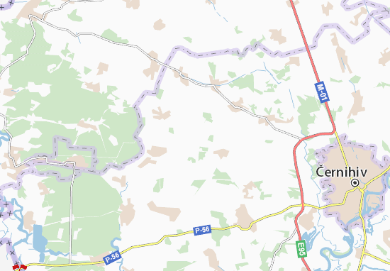 Mapas-Planos Shybyrynivka