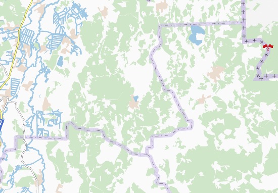 Karte Stadtplan Velyki Ozera