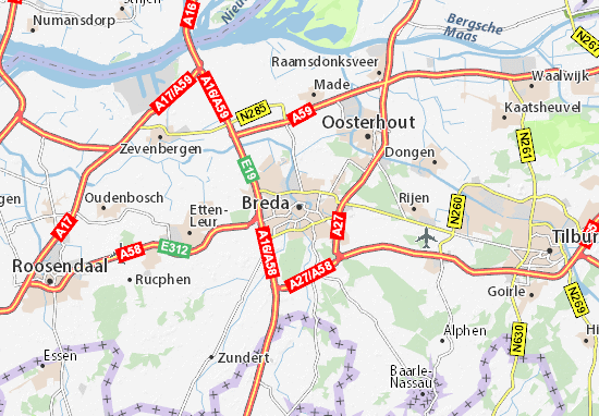 Mapa Plano Breda