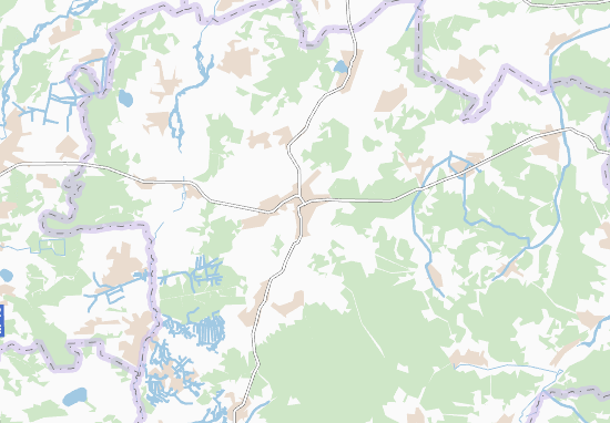 Karte Stadtplan Kamin&#x27;-Kashyrs&#x27;kyi