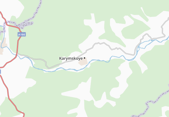 Karte Stadtplan Karymskoye
