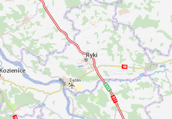 Karte Stadtplan Ryki