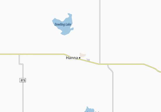 Mapa Hanna