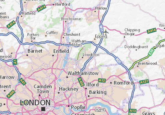 Loughton Map