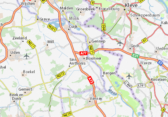 Mapas-Planos Boxmeer