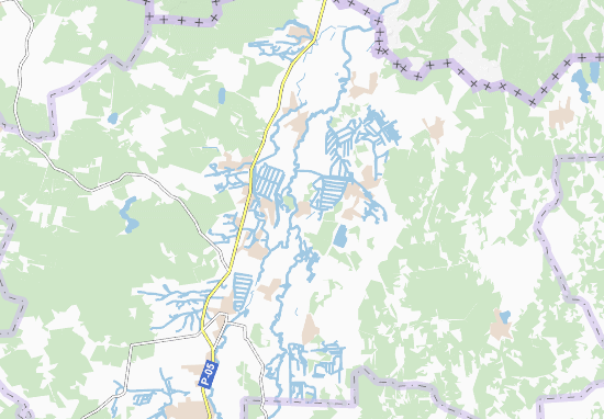 Karte Stadtplan Velyun&#x27;