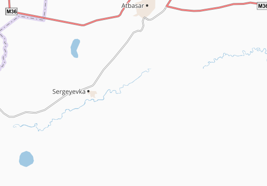 Kaart Plattegrond Khryashchevka
