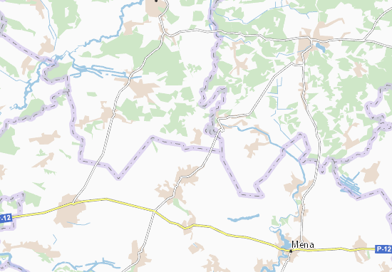 Nyzkivka Map
