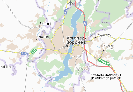 Mappe-Piantine Voronež