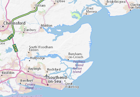 Carte-Plan Southminster