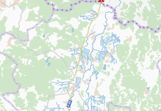 Karte Stadtplan Lyutyns&#x27;k