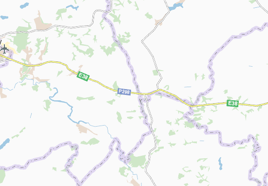 Mapa Dubovets