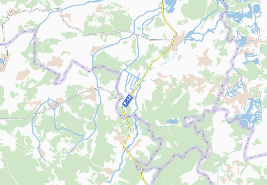 Karte Stadtplan Sedlyshche