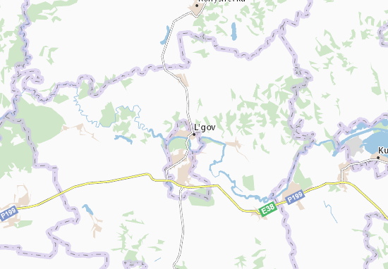 Karte Stadtplan L&#x27;gov