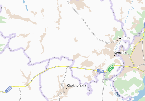 Karte Stadtplan Losevo