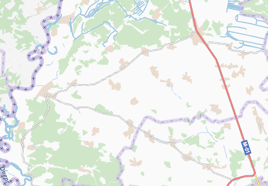Karte Stadtplan Molochky