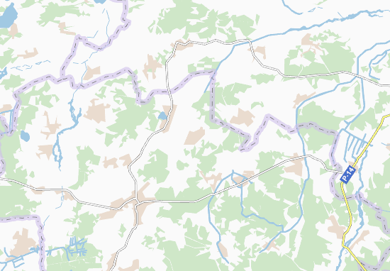 Mapa Vorokomle